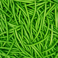 top angle shot of green guar.